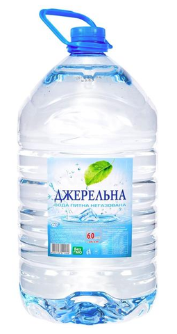 Вода питна Джерельна 6 л негазована